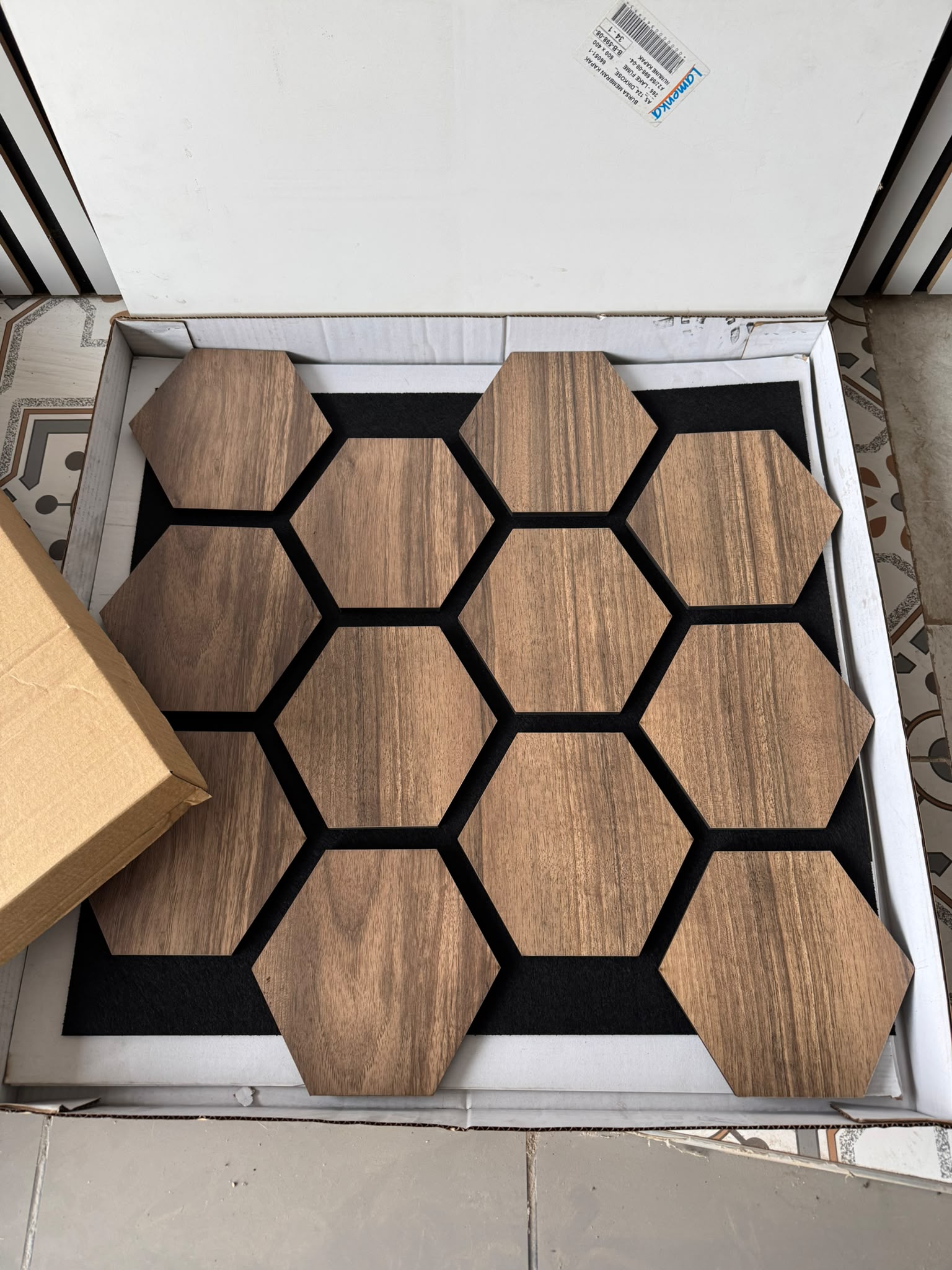 60X60 DUVAR PANELİ CEVİZ